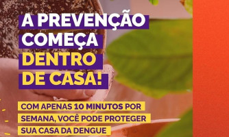 MINEIROS: Prevenção da Dengue Começa Dentro de Casa