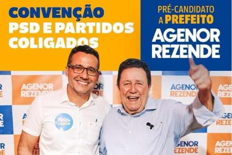 ELEIÇÕES 2024: Em Mineiros, Convenção oficializa Agenor Rezende candidato a prefeito pelo PSD