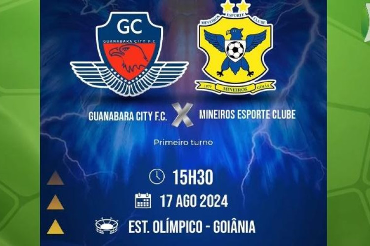 SÁBADO: Mineiros Esporte Clube Estréia no Campeonato Goiano da 3ª Divisão com Transmissão ao Vivo pela Verde Vale FM