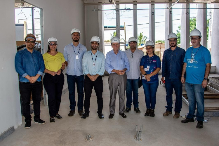 Obras da nova Escola Sesi Senai avançam em ritmo acelerado em Mineiros
