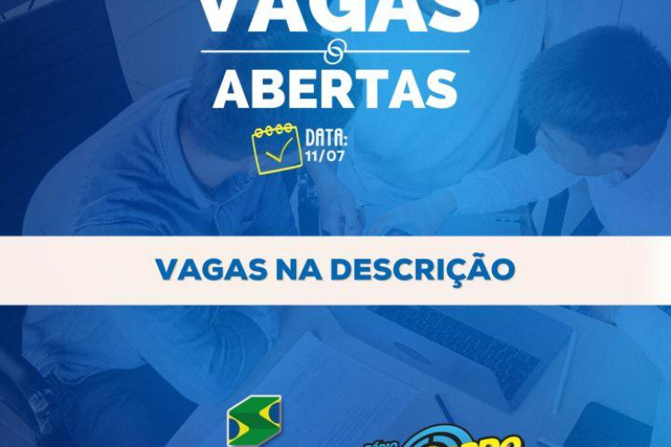 Vagas de trabalho no Sine Mineiros