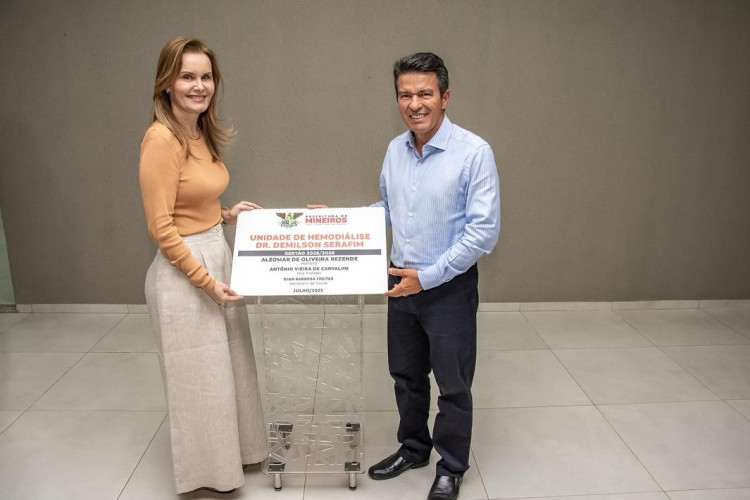 Veja galeria de fotos. Inauguração da Unidade de Hemodiálise Dr. Demilson Serafim.