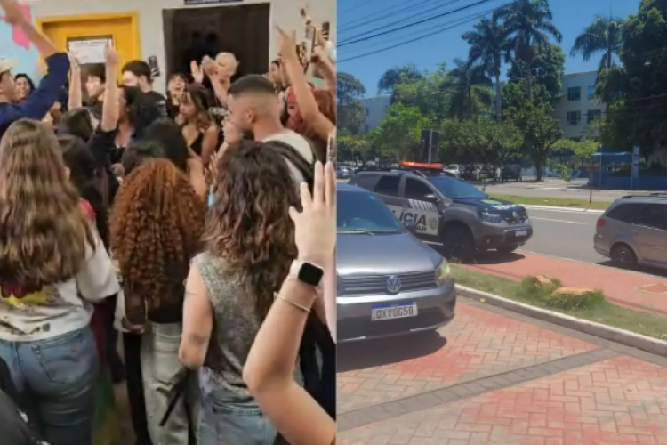 Disputa política entre estudantes termina em confusão dentro da PUC Goiás